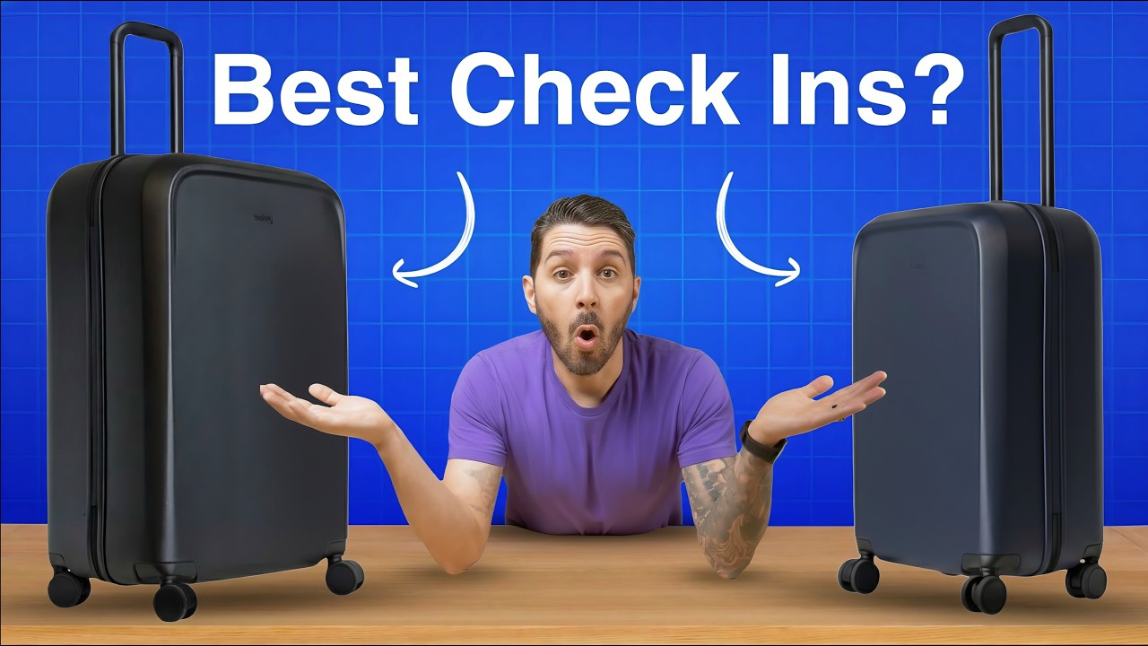 🚨 NEW DROP: Bellroy Transit Check In Review (69L vs 101L)