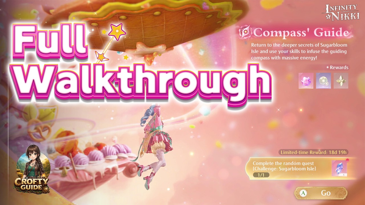 Compass' Guide Walkthrough | Sugarbloom Isle | Infinity Nikki 2.3