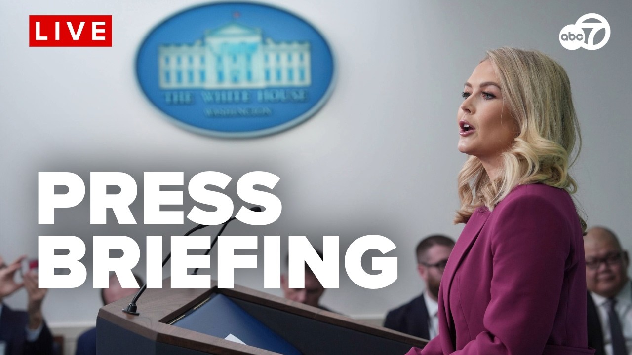 LIVE: WHITE HOUSE PRESS BRIEFING WITH KAROLINE LEAVITT