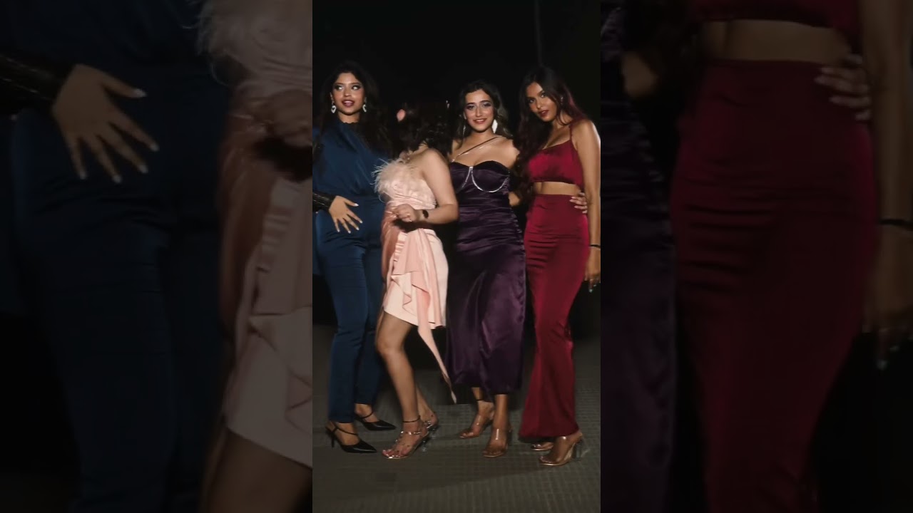 Partying with your girls hits different ft. @Manasimau @mridul_sharmaa @AashiAdani