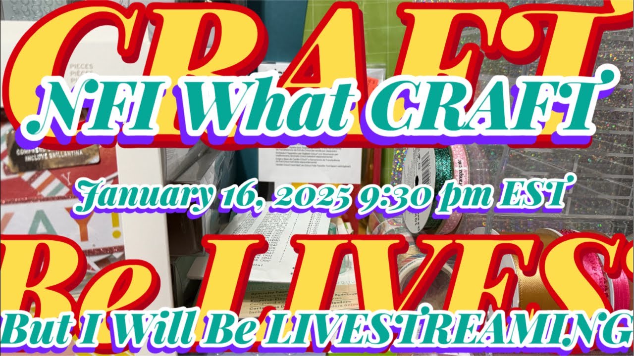 Friday Night CRAFT Session LIVESTREAM! Tested A MINC TONER Dauber Bottle Hack! TRIAL And ERROR Fun!