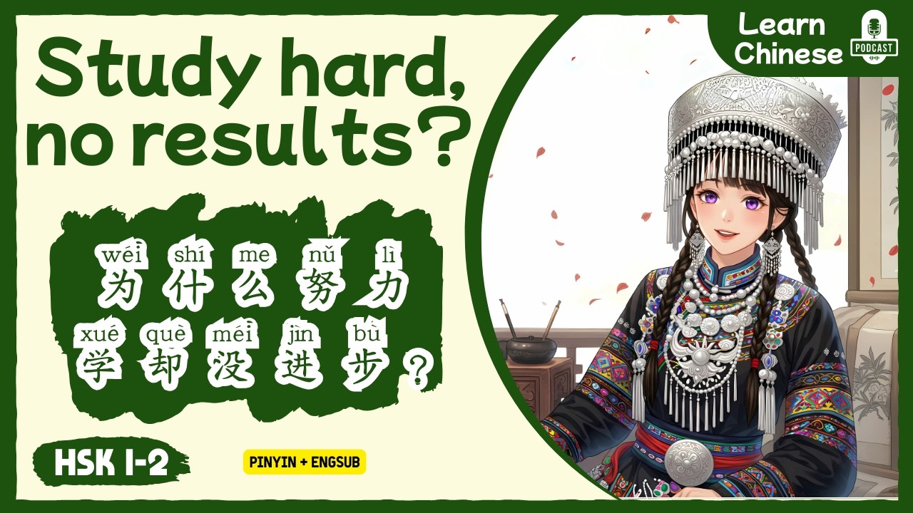 HSK 1-2 | Почему ваши знания не улучшаются, несмотря на усердную учебу?