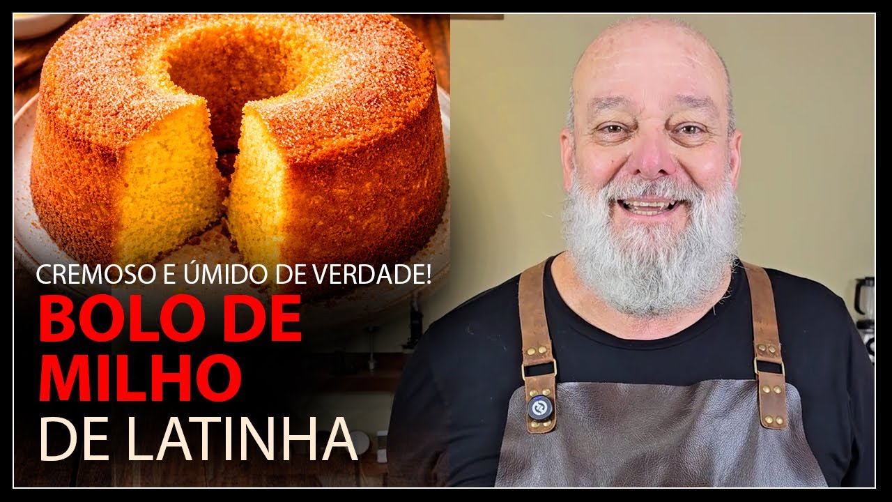 BOLO DE MILHO DE LATINHA: ÚMIDO E FÁCIL!