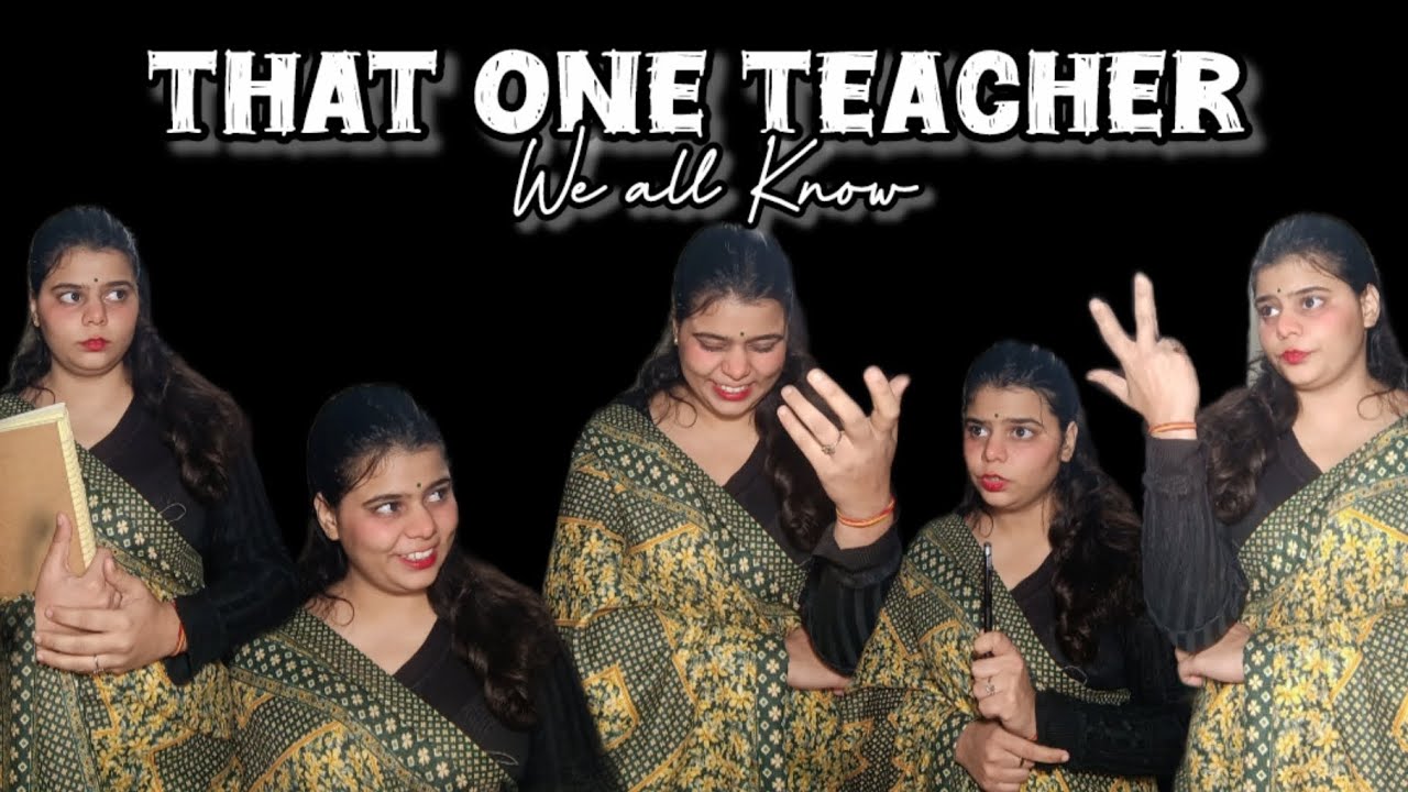 That One Teacher We All Know 😭📚 | Relatable Indian School Comedy