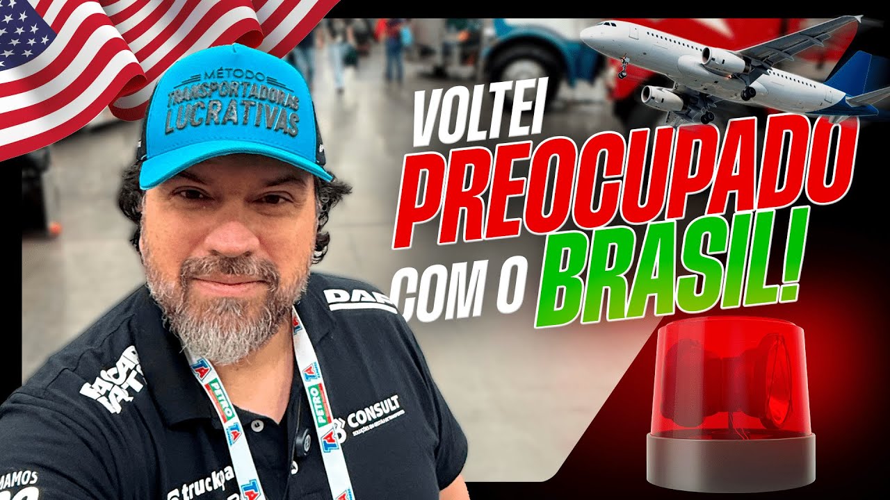 Fui &agrave; Maior Feira de Transporte dos EUA e Voltei Ainda Mais Preocupado com o Brasil...