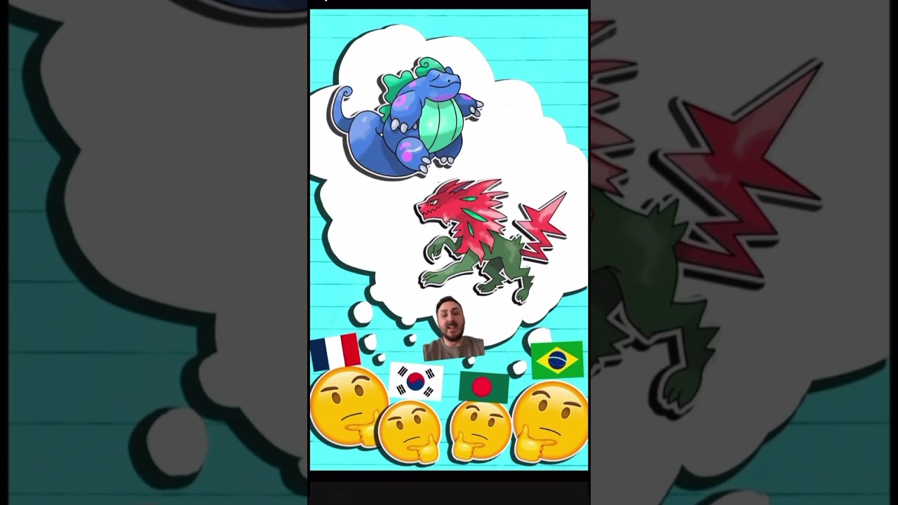 Pok&eacute;mon Based on a Real Experiment