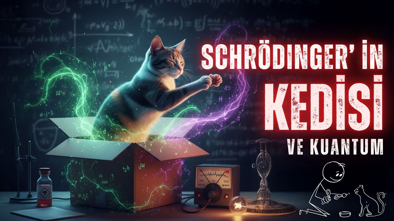 SCHRÖDİNGER' İN KEDİSİ VE KUANTUM SÜPERPOZİSYON | Bilim Terk