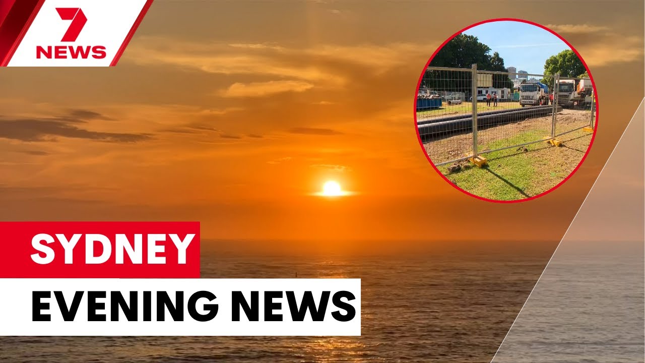 Australia's desert heatwave roars into Sydney; fears of a major sewage leak | 7NEWS Sydney
