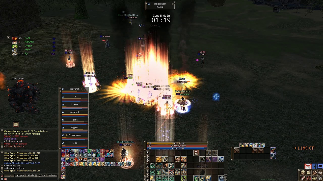Random PVP Zone Fun  l  L2Devil.ws