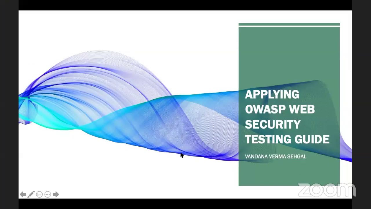 OWASP Spotlight - Project 1 - Applying OWASP Testing Guide  - Vandana Verma