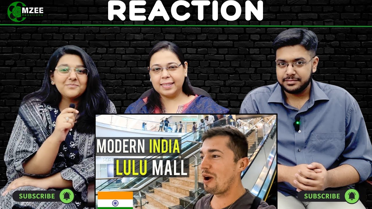 First Time in Lulu Mall, Kochi - Kerala (Modern India) 🇮🇳 | Reaction!