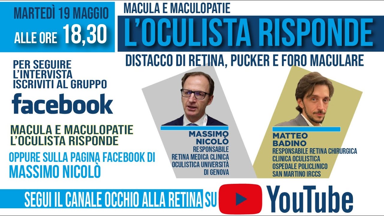 Macula e Maculopatie l'Oculista risponde