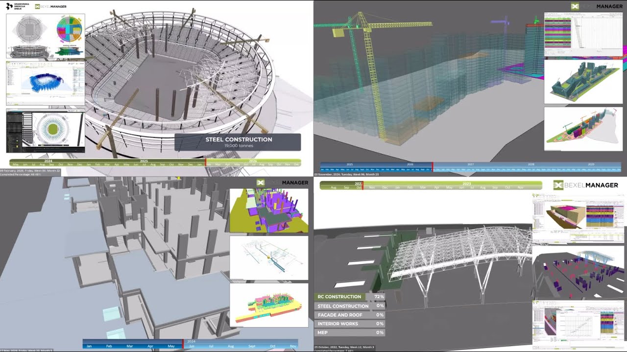 BEXEL Manager - 4D/5D Construction simulations