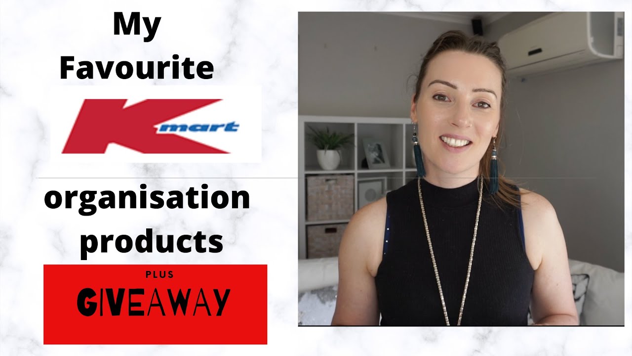 my favourite kmart organisation products