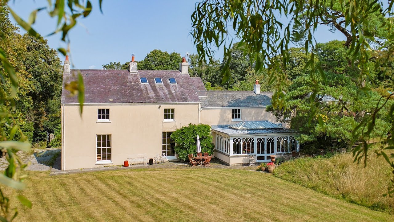 The Old Rectory, an Elegant Georgian Rectory with approx. 10 Acres in the Heart of the Gower