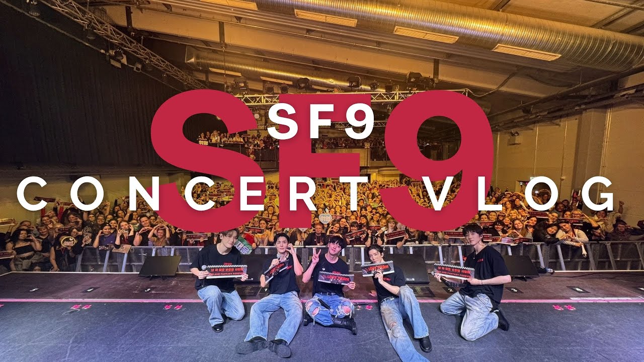 SF9 in Munich | Concert Vlog [ENG SUB]
