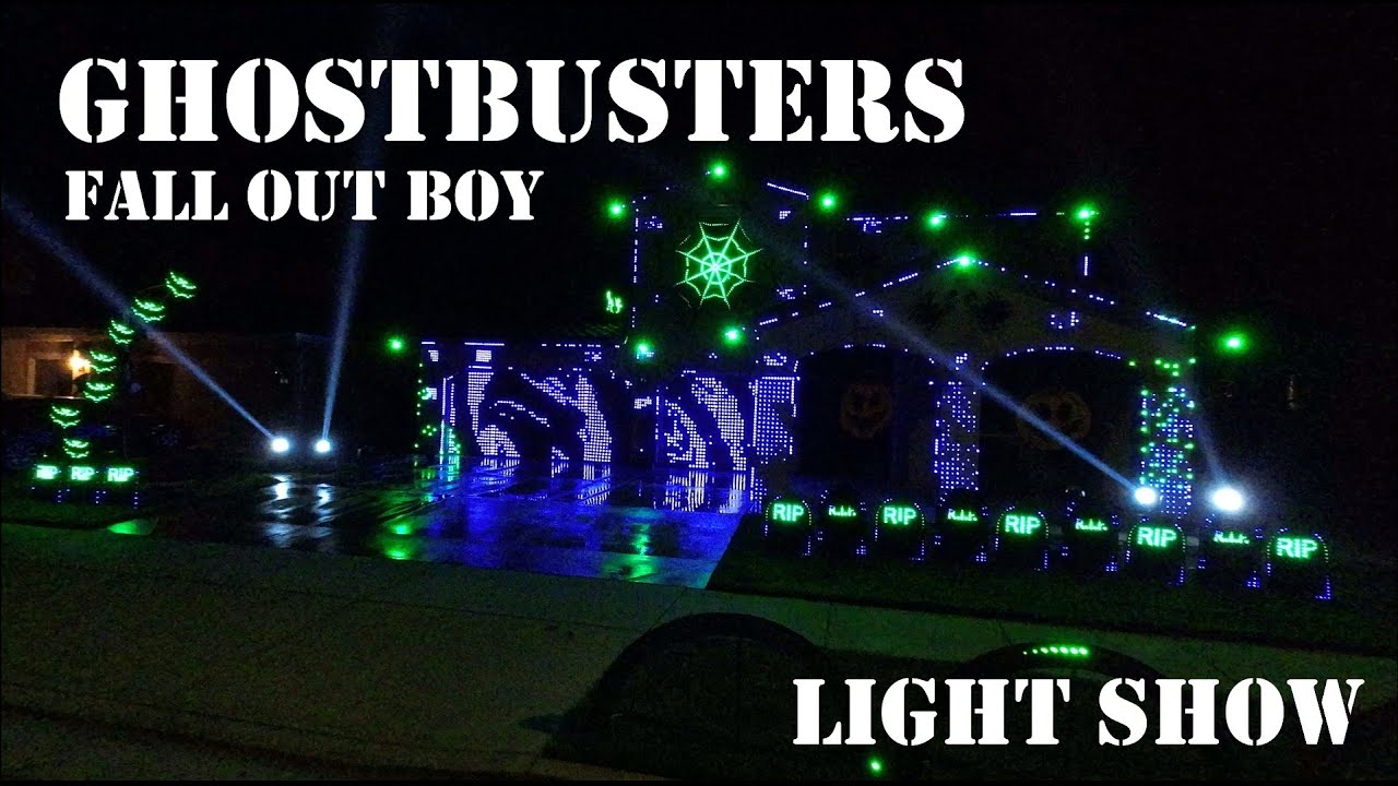 Ghostbusters (I'm Not Afraid) - Fall Out Boy (2025 Light Show)
