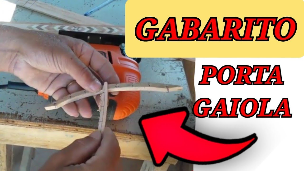 GABARITO PORTA DE GAIOLA COMO EU FAÇO