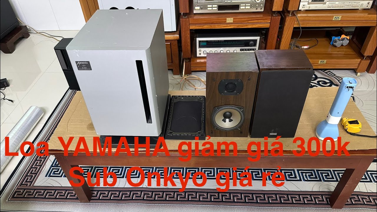 Sub ONKYO SL-057 giá quá tốt. LOA YAMAHA NS-E200 giảm giá 300k, đây là dòng loa hiếm, chất âm tuyệt