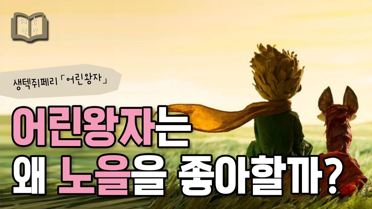 대낮엔 볼 수 없는 세계  📚「어린왕자」