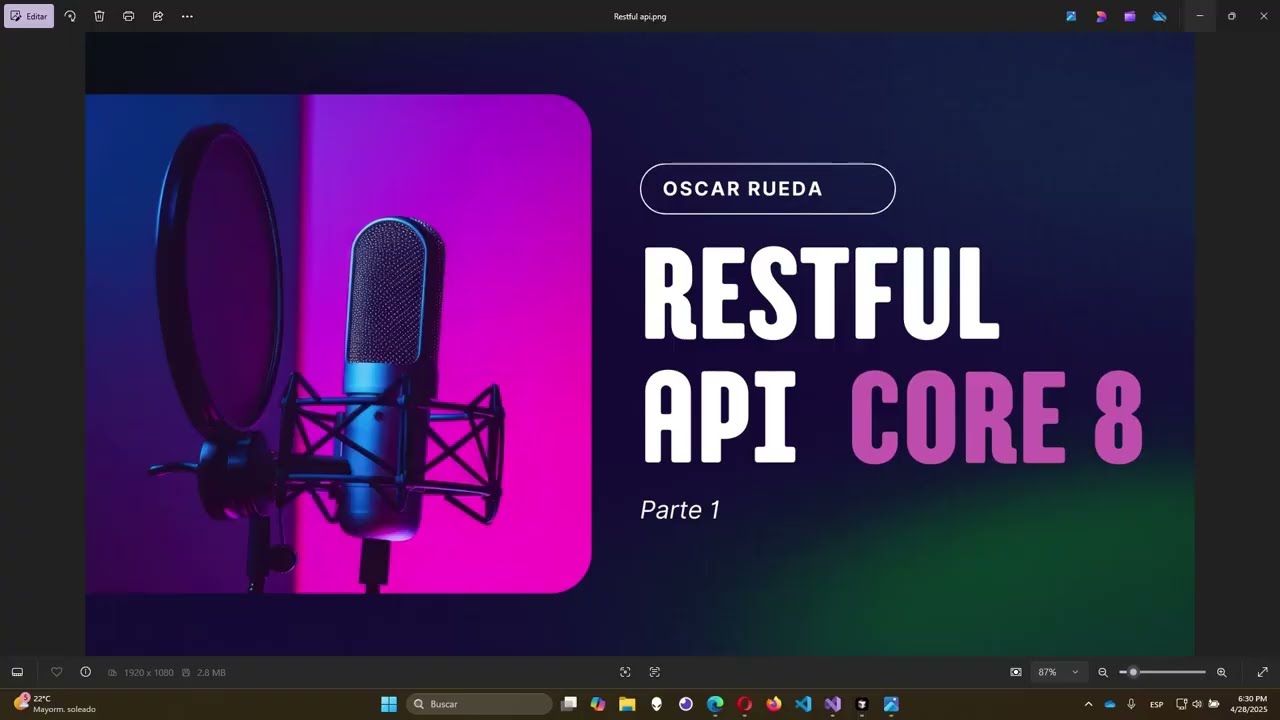 Curso API RESTful con .NET 8 desde cero 🚀 | Clean Architecture + Clean Code | Módulo 1|Español
