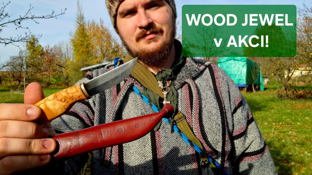Wood Jewel 7.7 – nůž, co voní lesem 🌲 | Recenze Vandrák Píťa