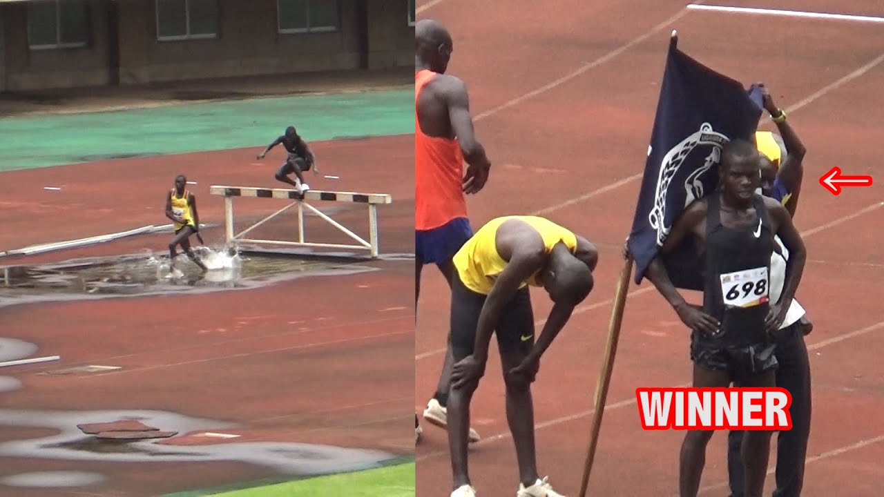 3000m SC: Sikowo Boniface Abel WINS THE RACE IN THE 6TH UGANDA NATIONAL TRIAL