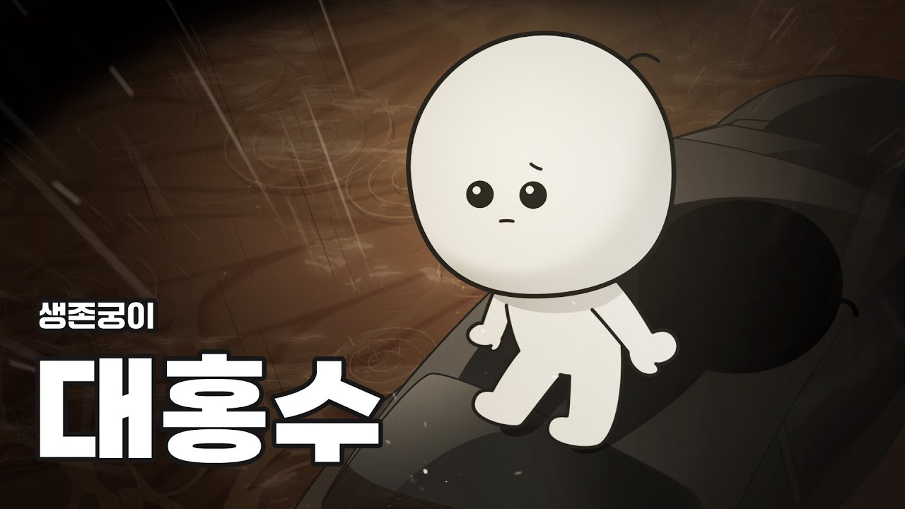 대홍수가 발생했을 때 어떻게 생존해야할까?  【생존궁이】