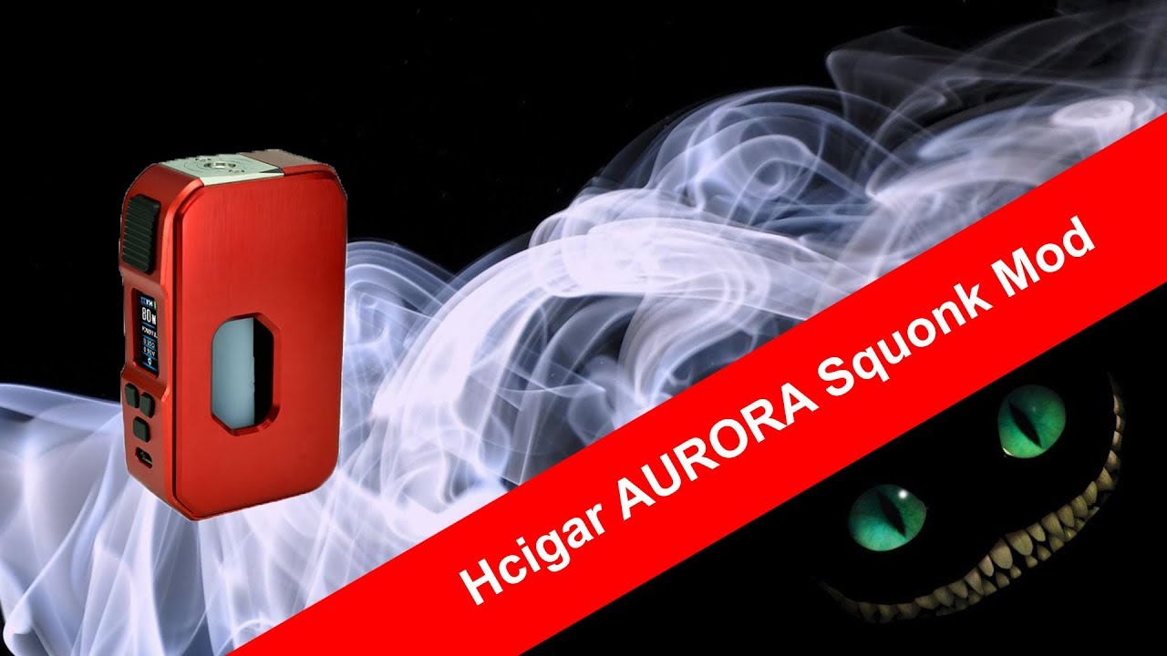 Hcigar AURORA Squonk Mod обзор. Нужно брать
