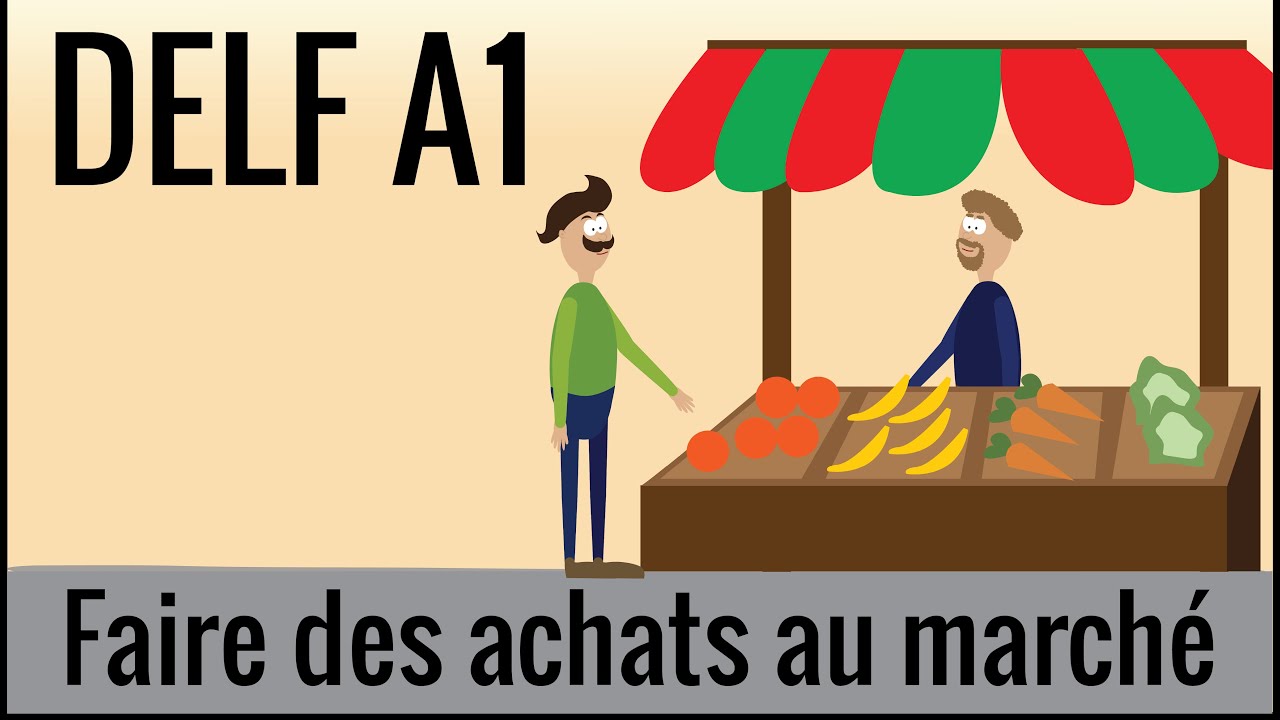 DELF A1 faire des achats au march&eacute; en fran&ccedil;ais, fle &ndash; communication 16