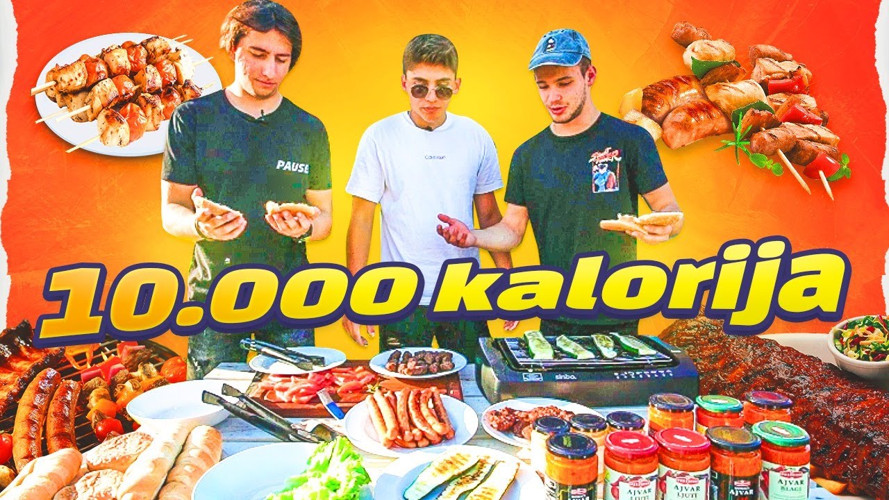 10.000 kalorija *SAMO MESO* 😱⎜TheSikrt & Bruno Lukić & 10ficho