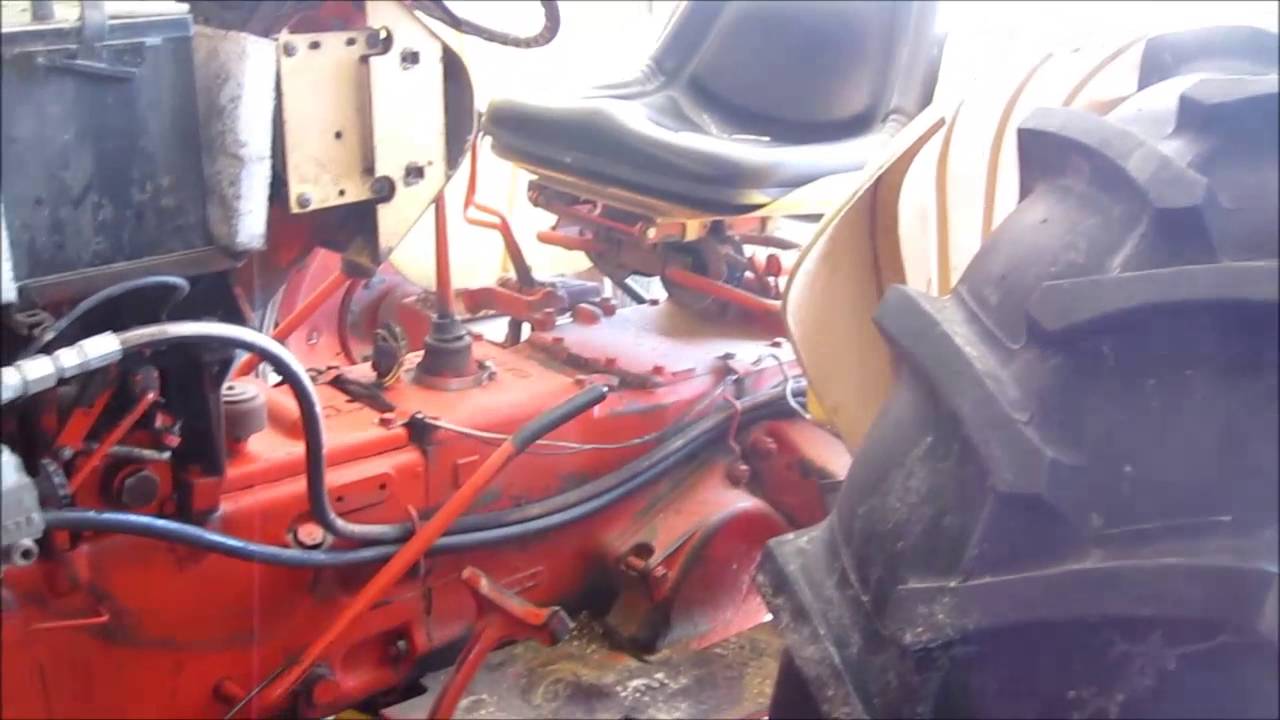 Case  Tractor (split apart for clutch)