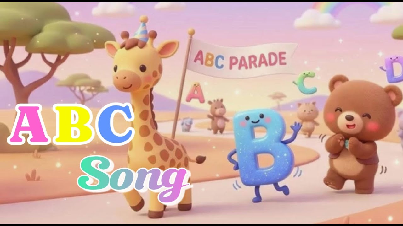 ABC Safari Friends 🦒 เพลง ABC สัตว์บก | เพลงเด็ก A–Z สนุก จำง่าย | Learning ABC for KidsLearn