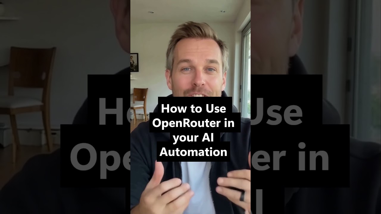 How to use OpenRouter in your Automation #ai #chatgpt