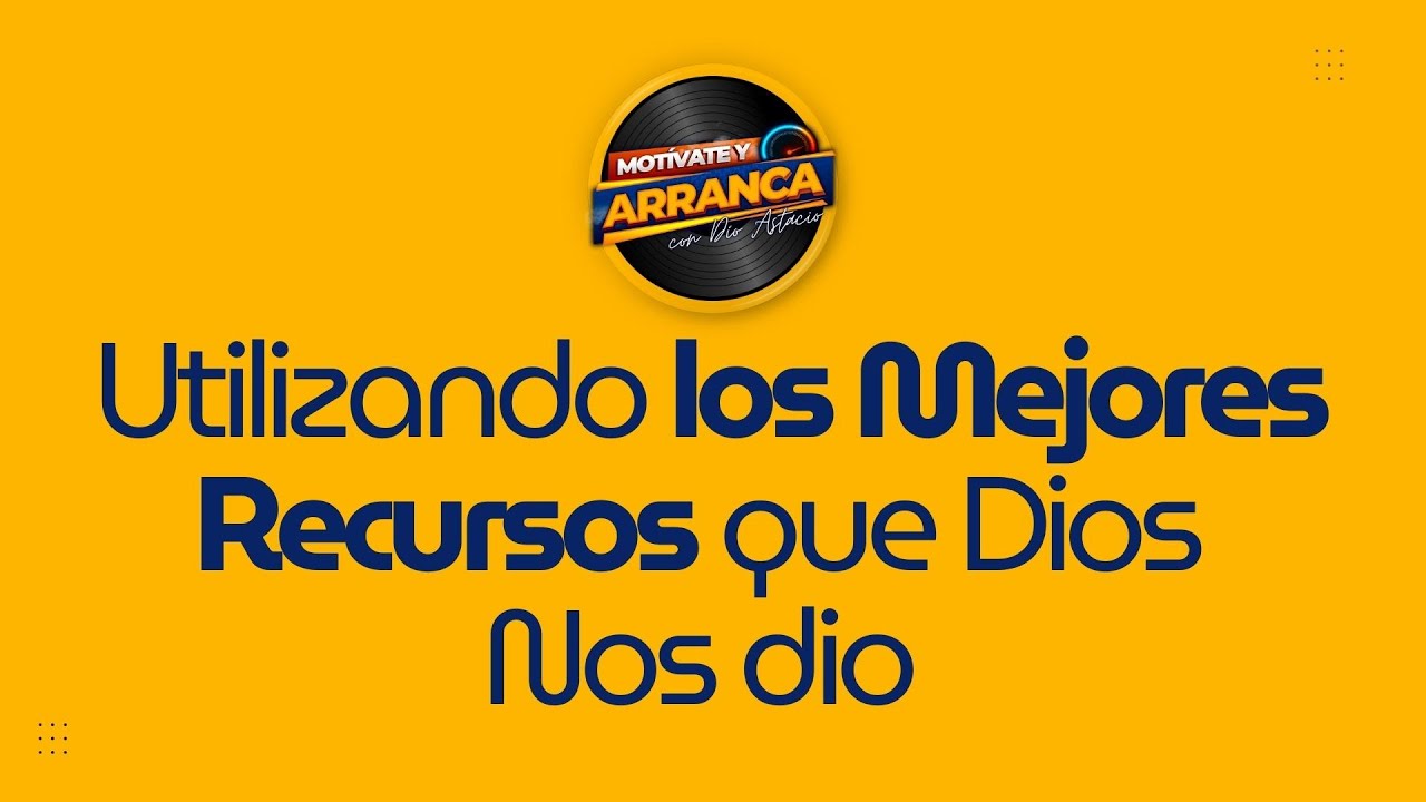 💡 Utilizando los Mejores Recursos que Dios Nos Dio | Motívate y Arranca por Pura Vida 92.9FM ✨