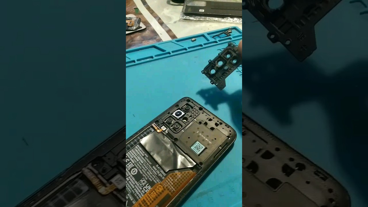 Xiaomi Redmi 10 разбит дисплей, разбор, замена дисплейного модуля.