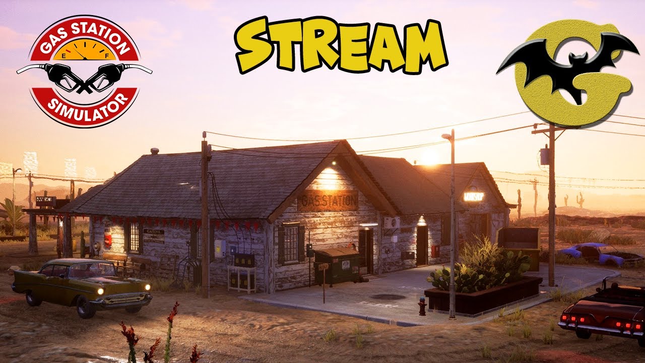 Gas Station Simulator a pumpár Gacek #01 - STREAM CZ/SK