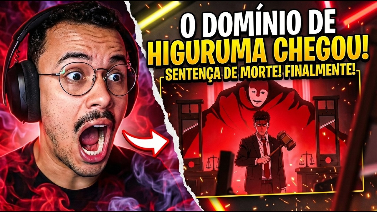HIGURUMA JÁ LANÇOU UMA EXPANSÃO DE DOMÍNIO?! Que final absurdo! - REACT JUJUTSU KAISEN Ep. 8x3