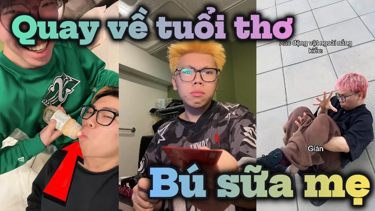 Quay về tuổi thơ cùng bình sữa em bé