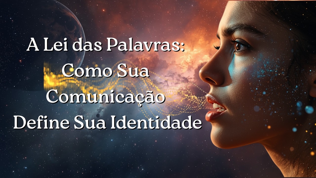 A PALAVRA QUE MOLDA A REALIDADE - Como sua Comunicação Cria ou Destroi quem Voce É