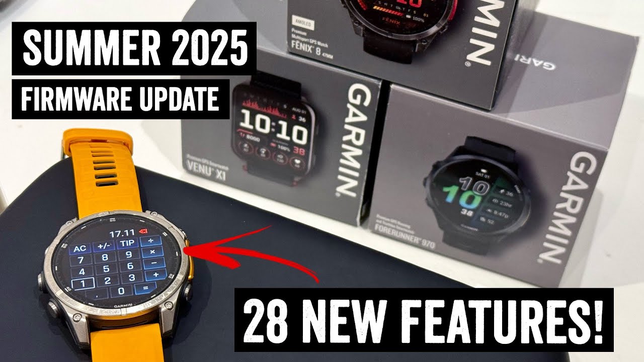 Massive Garmin Fenix 8/Enduro 3/Fenix E - Firmware Update (Public Beta)!