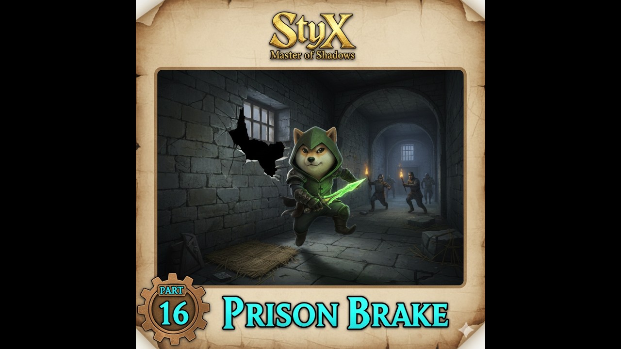 StyX: Master of Shadows #16 Prison Brake