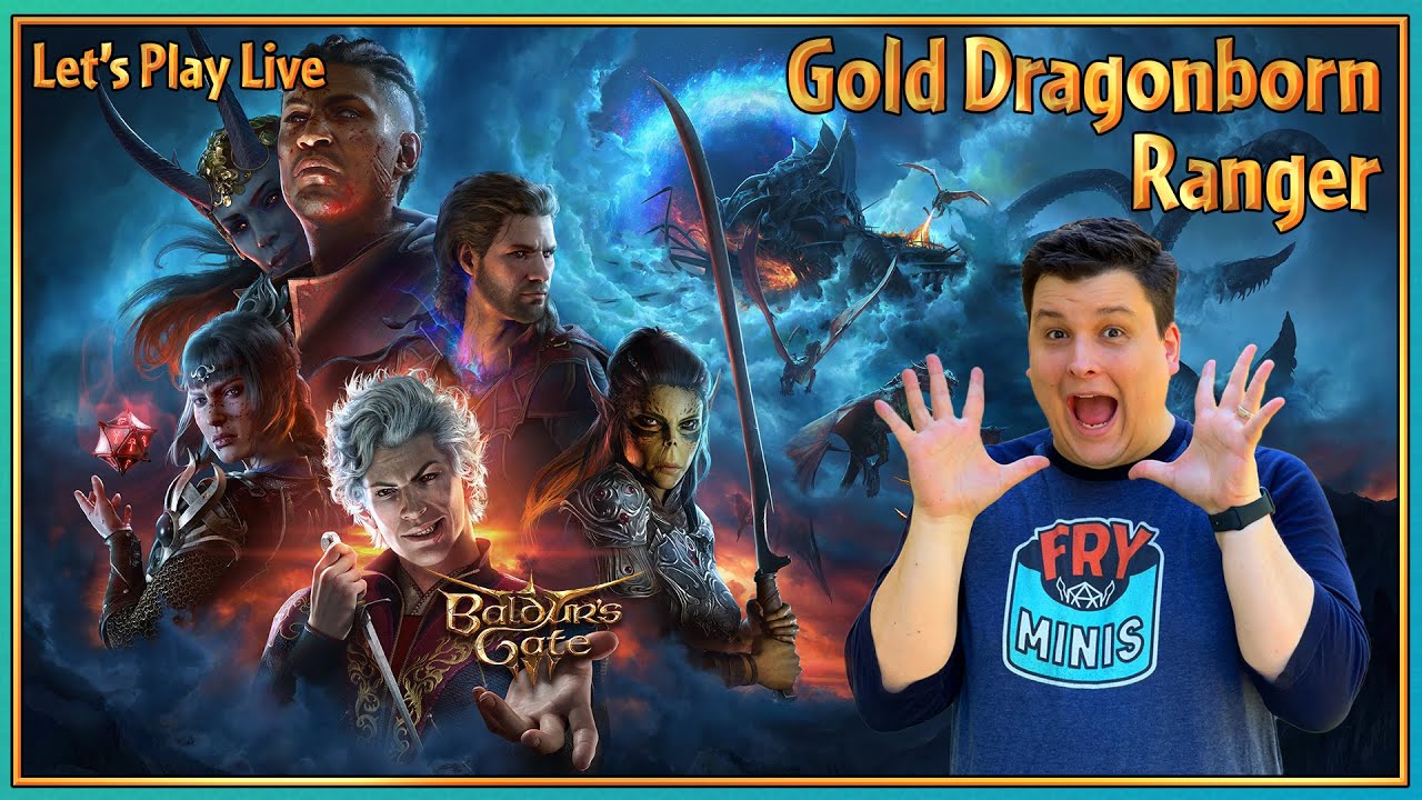 Baldur's Gate 3 Liveplay | FryMinis