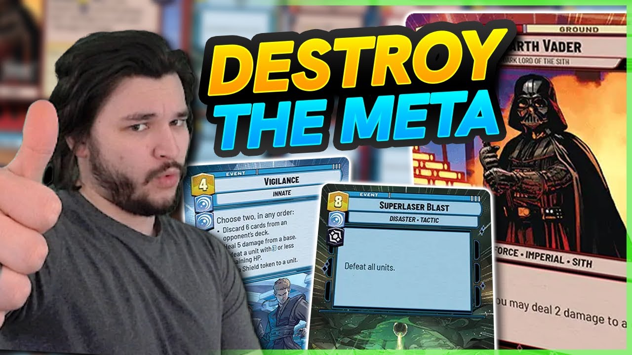 Vader Blue is THE META KILLER! Deck Tech | Star Wars Unlimited