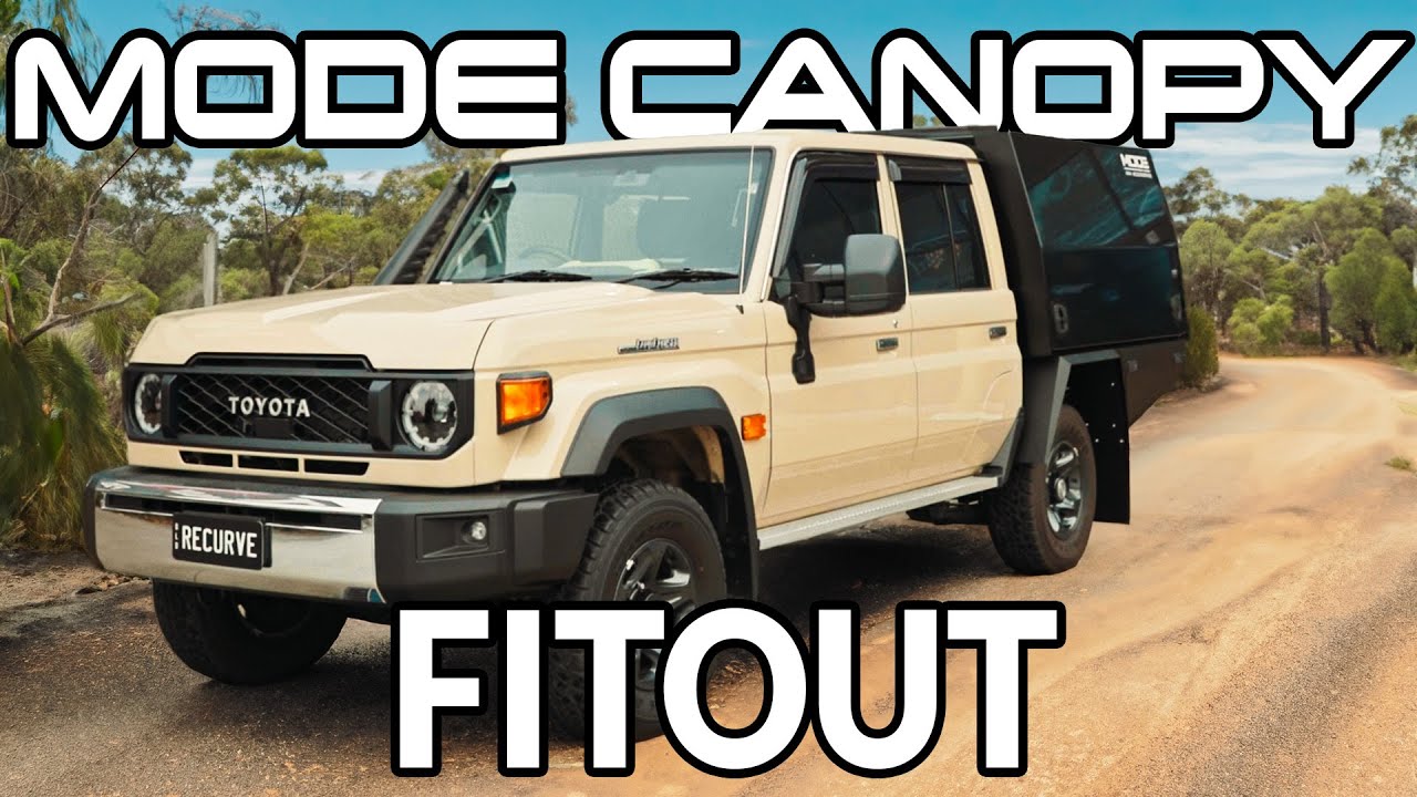 Ultimate Landcruiser 76 Series Canopy Upgrade | Recurve MODE Canopy Promo