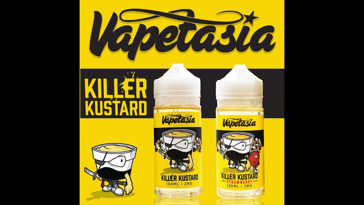 Killer Kustard and Killer Kustard Strawberry by Vapetasia Review
