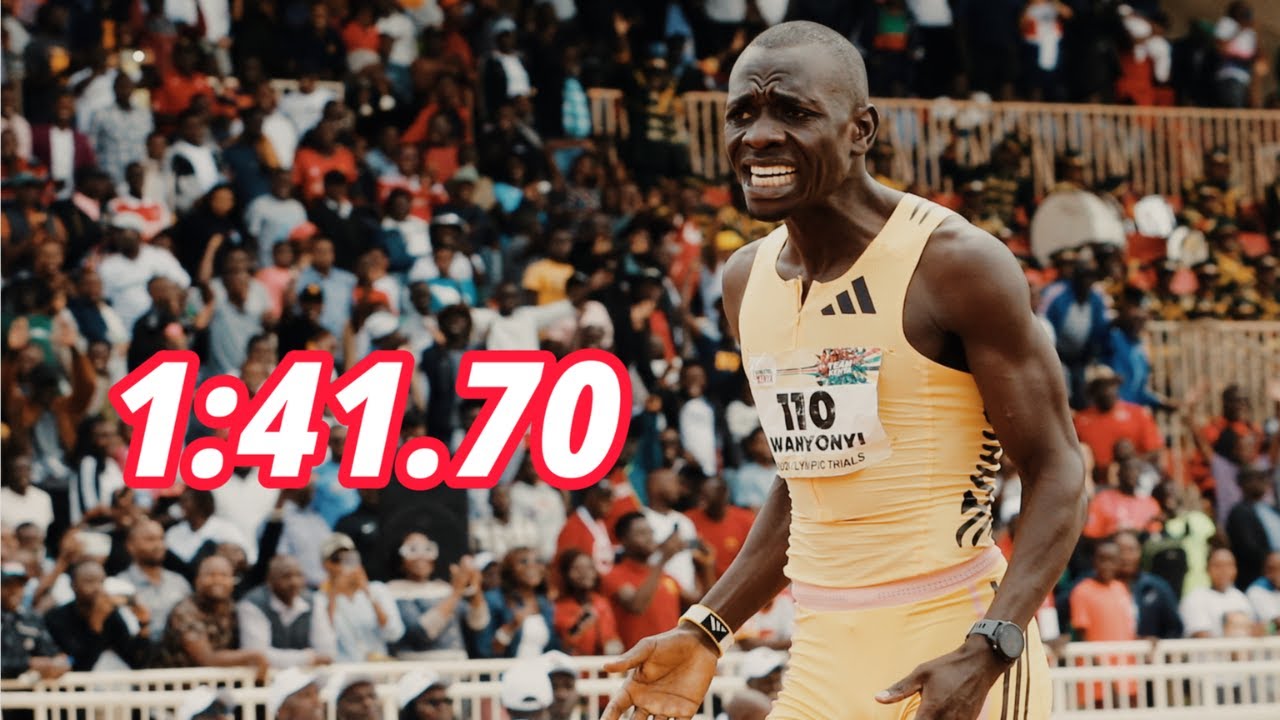 Historic! Men's 800m Final || Wanyonyi WORLD RECORD Miss || Olympics Trials 2024