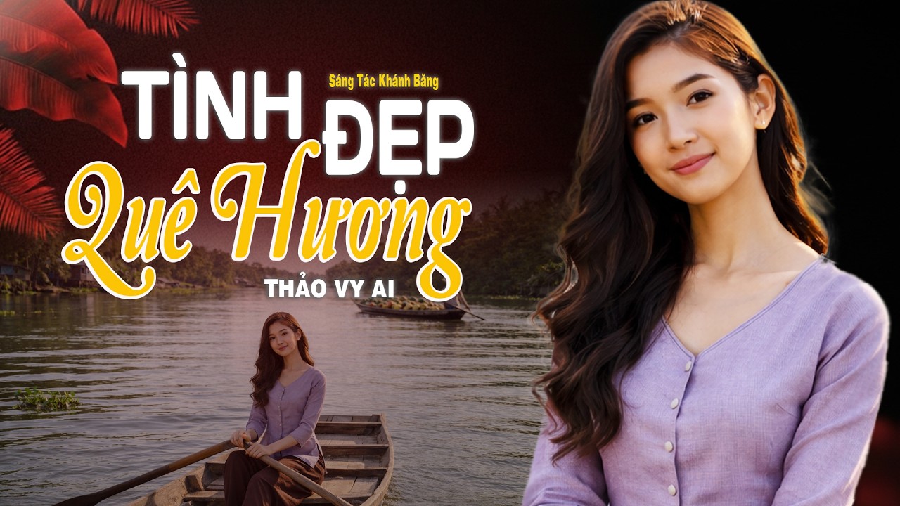Tình Đẹp Quê Hương – Thảo Vy AI | Giai Điệu Ngọt Ngào Làm Say Lòng Người | Giọng Ca Tỏa Sáng