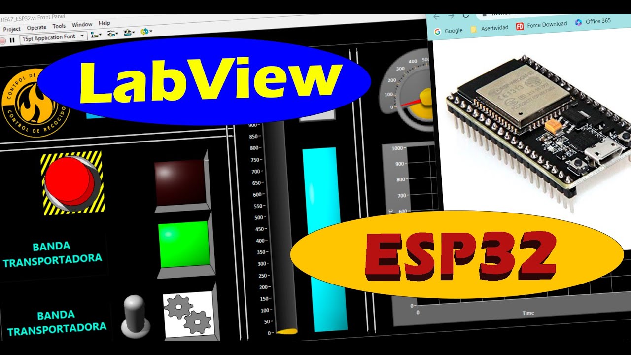 COMUNICACION LABVIEW - ESP32 (MODBUS TCP/IP)