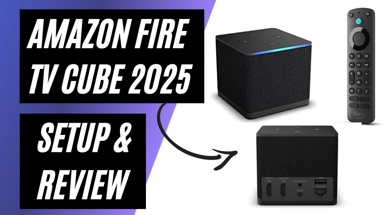Amazon Fire TV Cube 2025 Unboxing & Setup | Step-by-Step Guide